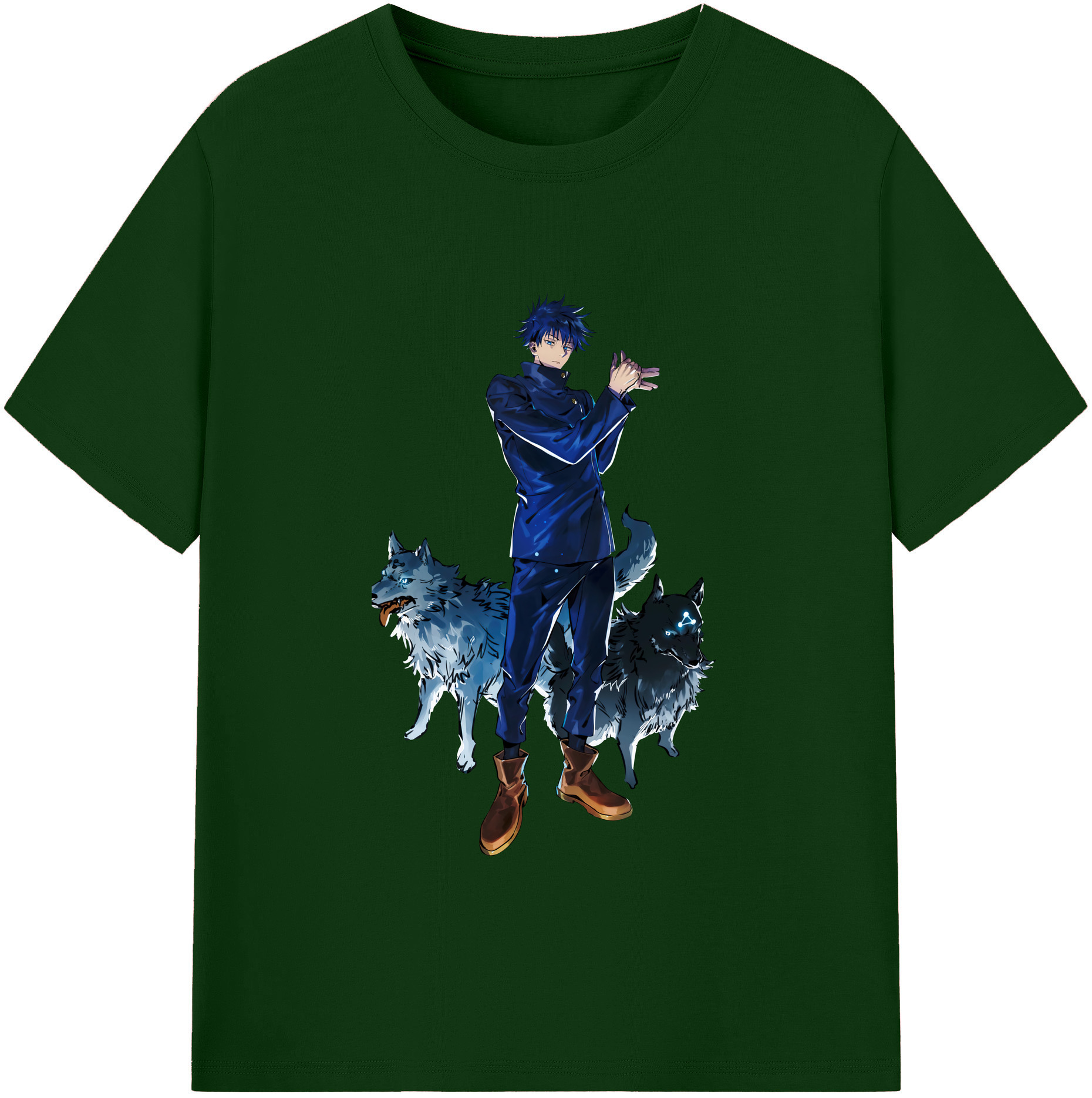 （画像用） 呪術廻戦 Jujutsu Kaisen 綿100％半袖Tシャツ（フロントプリント）